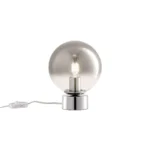 Namizna svetilka BERRY VE 1X42W E27 D200 CH/SMOKE