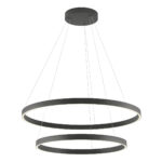 Stropna svetilka FEBE SU LED RD 82W 3000K D600+800 SBK