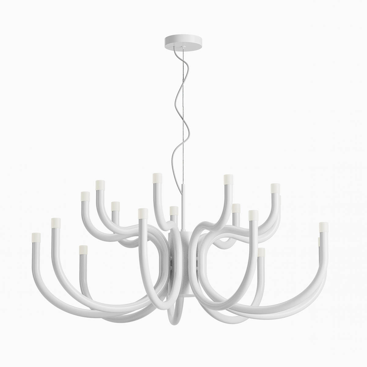 01-3231.jpg Lestenec LUXOR LUXOR CAND LED 81W 3000K WH - slika 1
