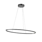 Stropna svetilka LEO SU LED 48W CCT+3STEP BK