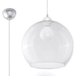 Obesna svetilka BALL transparentna