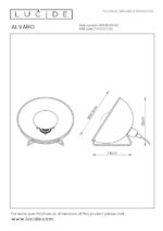 Namizna svetilka ALVARO 2051158 - slika 7