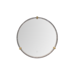 LED ogledalo črno 60 cm D2532