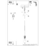 Viseča svetilka HALO 1 mocha - slika 11