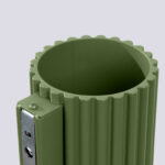 Stenska svetilka AURA olivno zelena G9 - slika 6