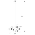 Lestenec HALO 6 bela - slika 10