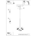 Lestenec HALO 6 bela - slika 11