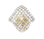 Stenska svetilka Tiara zlata W0221-01S-F7AC