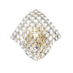Stenska svetilka Tiara zlata W0221-01S-F7AC
