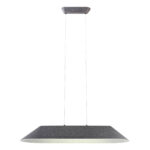 Stropna svetilka AKIRA SU LED 23.5W 3000K DARK GREY/GREY