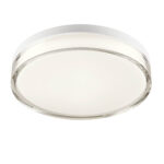 Stropna svetilka FRISBI PL LED 18W 3000K/4000K D280 IP44 WH