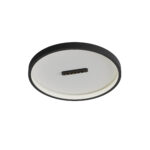 Stropna svetilka BUTTON PL LED 24W+13W 3000K BK