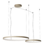 Stropna svetilka ORION SU LED D500-750 98W CCT 2700/3000/4000K SILVER COFFEE (4.1.2)