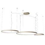 Stropna svetilka ORION SU LED D500+750+1000 176W CCT 2700/3000/4000K SILVER COFFEE(4.1.2)