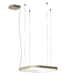 Stropna svetilka ORION SU LED 500*500 40W CCT 2700/3000/4000K SILVER COFFEE(4.1.2)