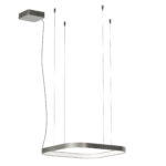 Stropna svetilka ORION SU LED 500*500 40W CCT 2700/3000/4000K FOGGY NICKEL (4.1.2) (SQ)DALI