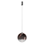 Stropna svetilka IRIDES SU LED 12W 3000K SBK/GRADIENT COFFEE