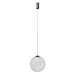 Stropna svetilka IRIDES SU LED 12W 2700K SBK/TRANSPARENT