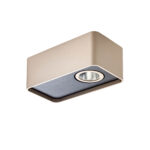 Stropna svetilka YUKI PL LED 6.2W 2700K SILVER COFFEE (5.1.2)TRIAC