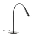 Namizna svetilka DRILL VE LED 8W 2700K BK WITH FLEXIBLE ARM