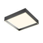 Stropna svetilka HOVER PL LED SQ 30W+10W CCT BK