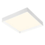 Stropna svetilka HOVER PL LED SQ 40W+15W CCT WH
