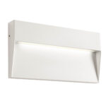 Stenska svetilka LANDER AP LED SMD 6W IP54 SWH 2700K (SQ) (5.1.2)