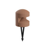 Talna svetilka CLIFF PICHET/ST D16xH18.5 8W 24V DC IP65 TERRACOTTA 2700K (5.1.2) 180dgr