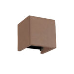 Stenska svetilka PETRA AP LED 2x6W IP54 TERRACOTTA 2700K (5.1.2) 120MM