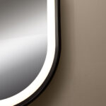 LED ogledalo črno 70/50 cm D2383 - slika 3