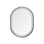 LED ogledalo črno 70/50 cm D2383 - slika 4