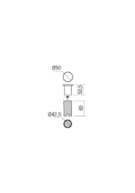 Stenska svetilka XPI INCAS LED SMD 3W IP65 SW 3000K(Ro) - slika 2