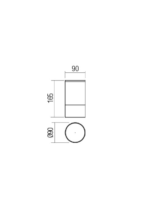 Stropna svetilka XILO PL LED 6W IP54 DG 4000K - slika 2