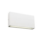 Stenska svetilka KAMAL AP LED 12.8W IP54 SWH 3000K