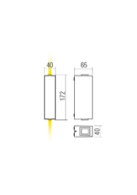 Stenska svetilka ACE AP LED SMD 5.84W IP54 DG 4000K - slika 2