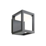 Stenska svetilka XIERA AP LED SMD 11W IP54 BK 3000K