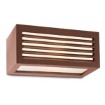 Stenska svetilka BRICK AP/PL E27 1X23W IP54 R decor