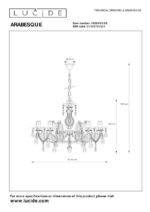 Kristalni lestenec ARABESQUE 2780294