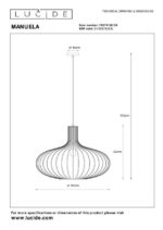 Kuhinjski lestenec MANUELA 2782816