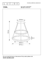 LED lestenec VIDAL 2460929