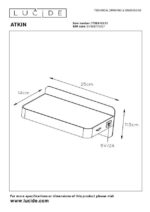 Moderna svetilka ATKIN 2770837