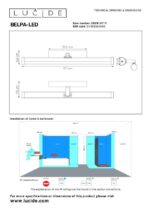 Moderna svetilka BELPA-LED 2390608
