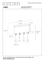 Rustikalni lestenec JAIME 2082855