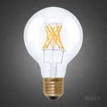 LED žarnica Globus 80 clear