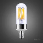 LED žarnica cevasta svetla prozorna E14