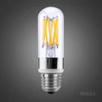 LED žarnica cevasta svetla prozorna E27