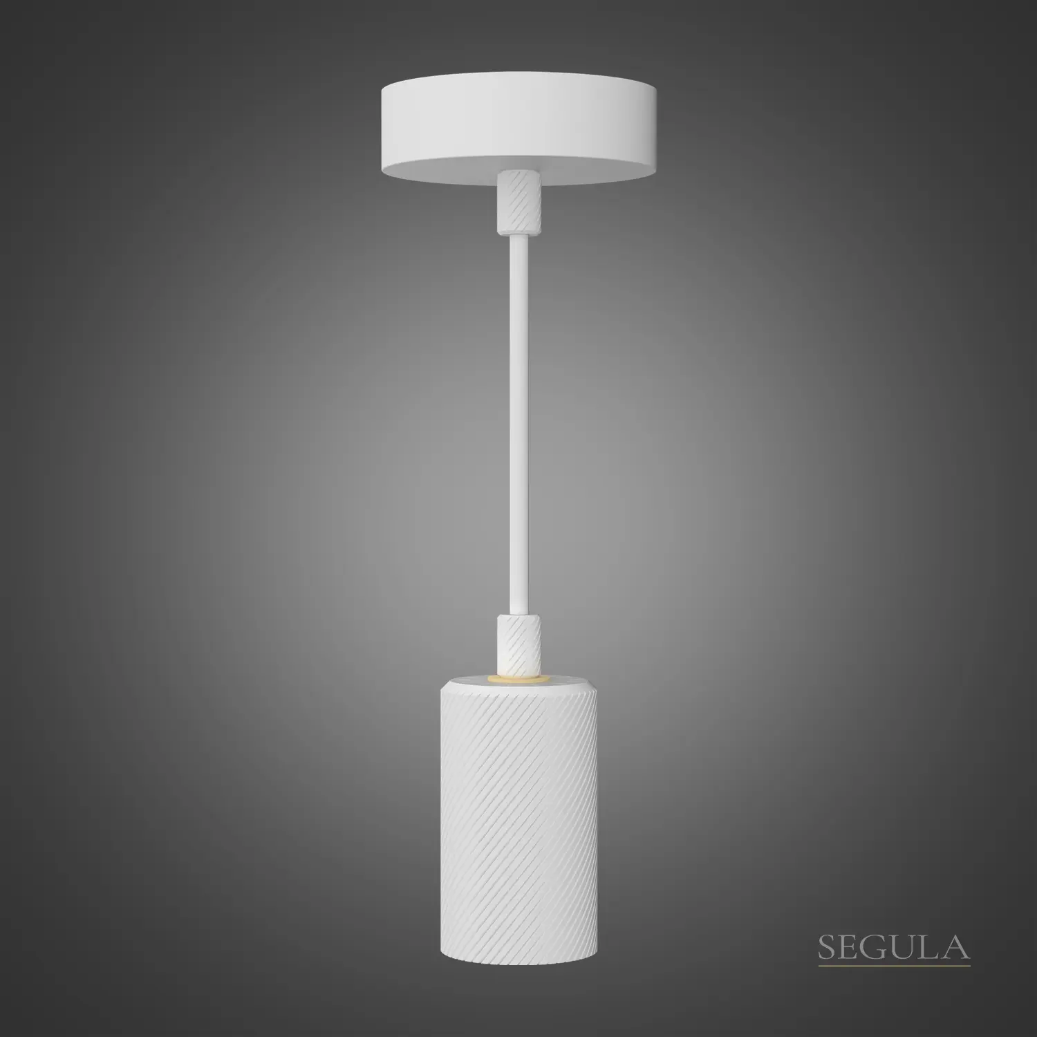 segula-70233 Viseče svetilo ALIX Wave 1m - Bela - slika 1