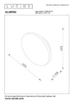 Stenska svetilka GLIMPSE 2771162