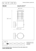Stenska svetilka SOLID 2143761