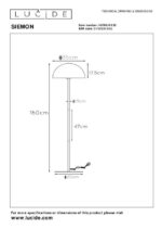 Stoječa svetilka SIEMON 2451682